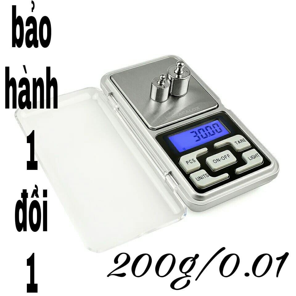 [HCM]Cân điện tử tiểu ly 200g - 0.01g cân mini nhỏ gọn
