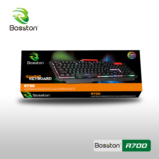 [HCM]Bàn phím giả cơ Bosston R700 LED Gaming