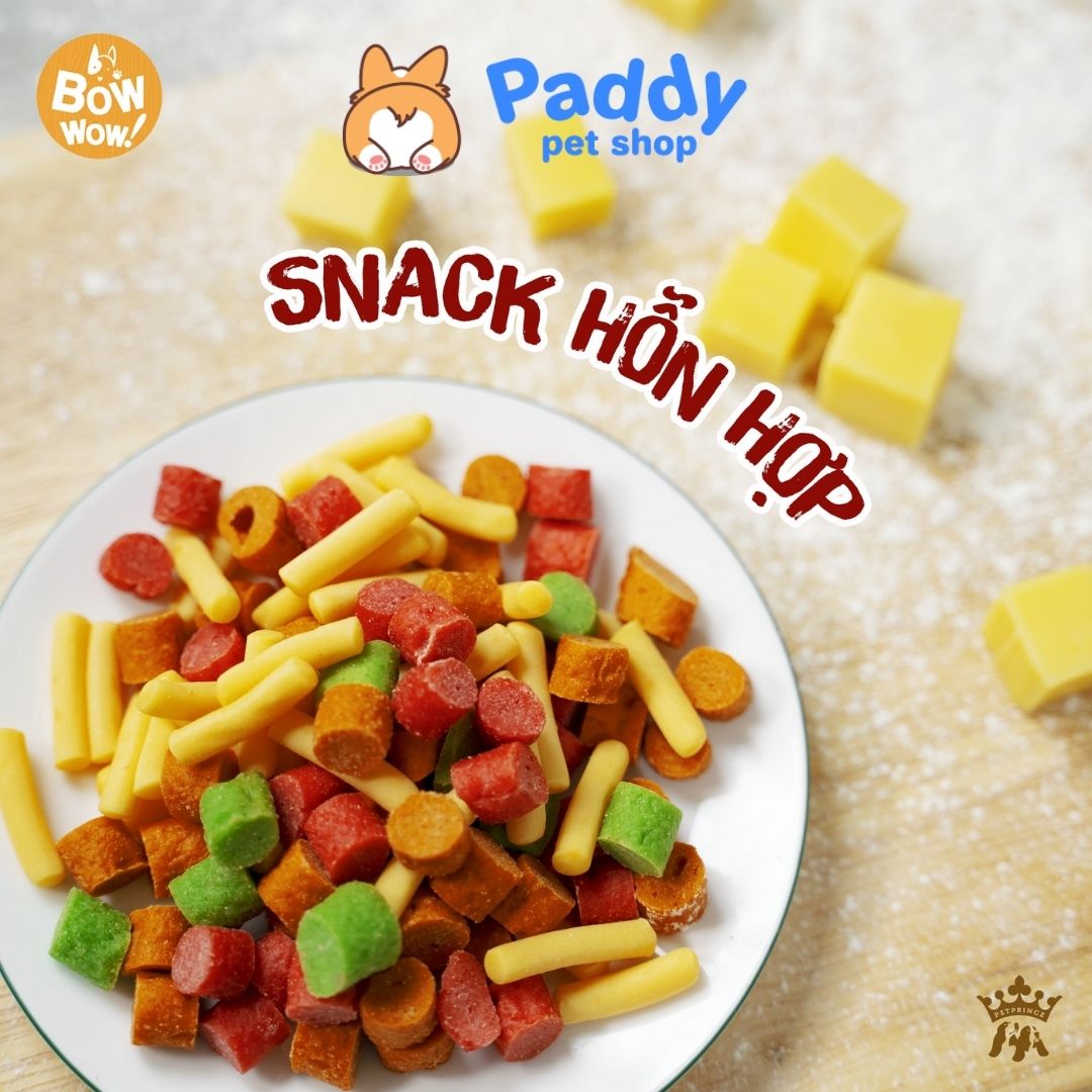 Bánh Thưởng Cho Chó Hỗn Hợp Bowwow Mixed