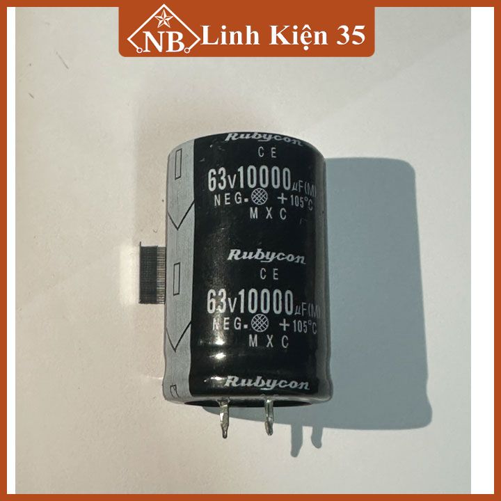 Tụ hóa phân cực 63V giá trị 1000uF