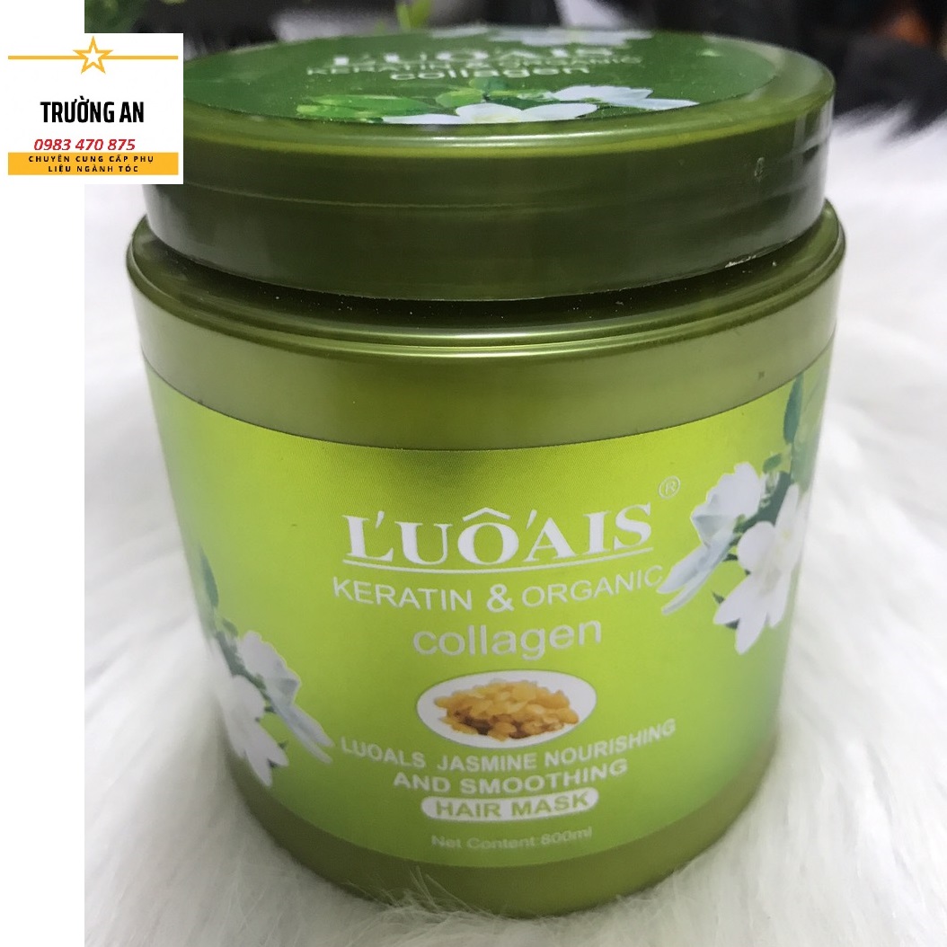 Kem Hấp Ủ Tóc Collagen Hương Hoa Nhài 800m