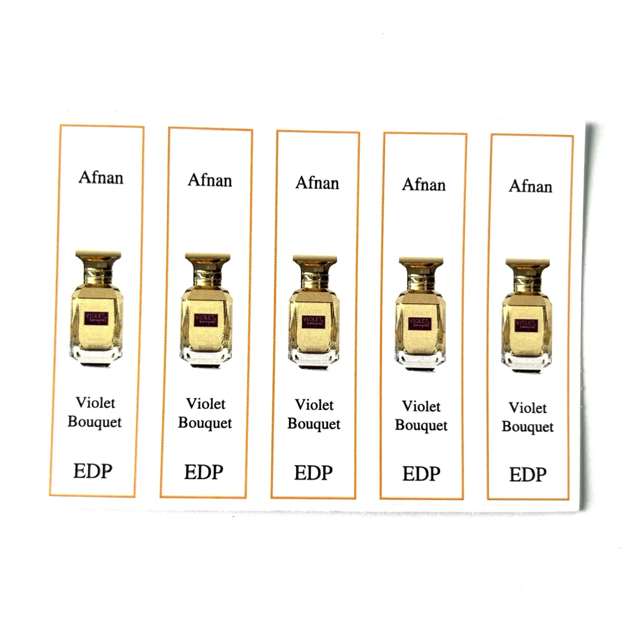 [HCMC] combo 10 PCs Afnan perfume bottle sticker for full range extract bottle