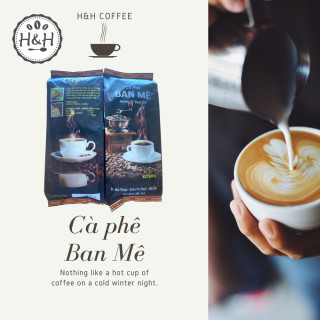 [SALE CỰC SỐC- 2 gói 500g ]Cafe Đặc Biệt nguyên chất Ban mê H &H - Vị đắng đậm thơm ngon thumbnail