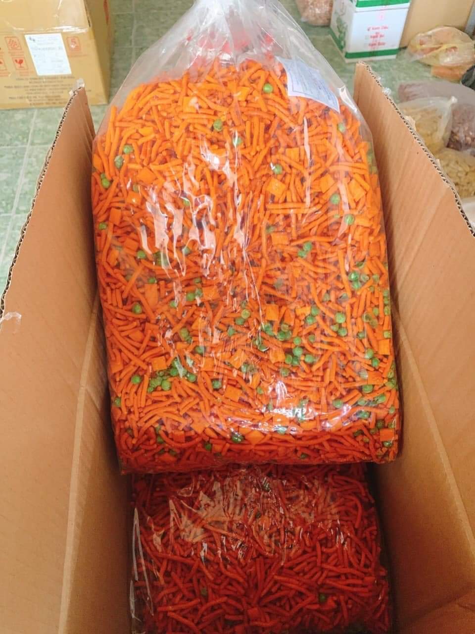 500gr Bim bim que đậu hà lan - giòn ngon