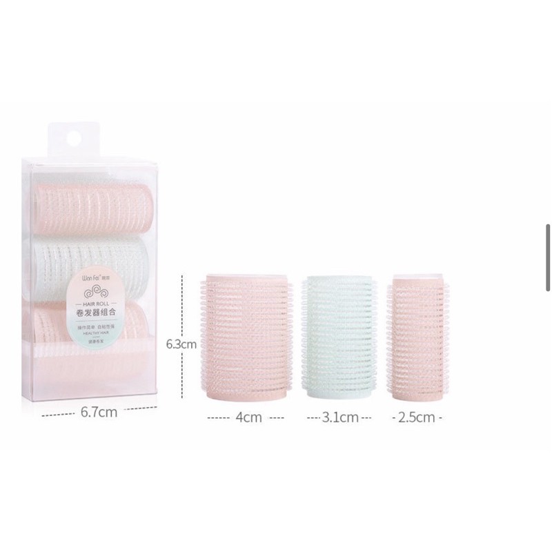 M'AYCREATE - Combo 6 lô uốn tóc tự dính cao cấp