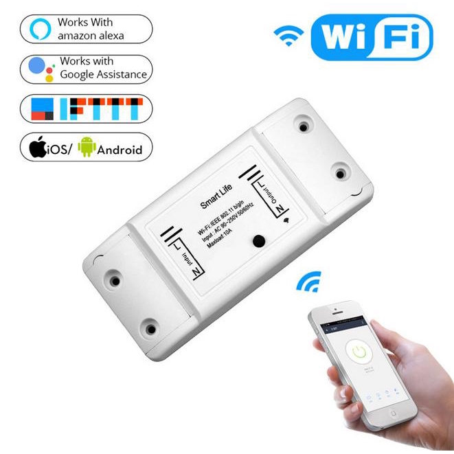 [BẢN TIẾNG VIỆT,có hướng dẫn sử dụng]Công tắc wifi Smart life 10A/220V, công tắc điều khiển từ xa, công tắc thông minh, công tắc hẹn giờ