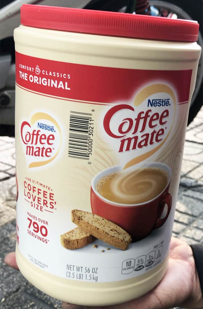 Bột kem pha cafe Mỹ Nestlé Coffee Mate 1.5kg