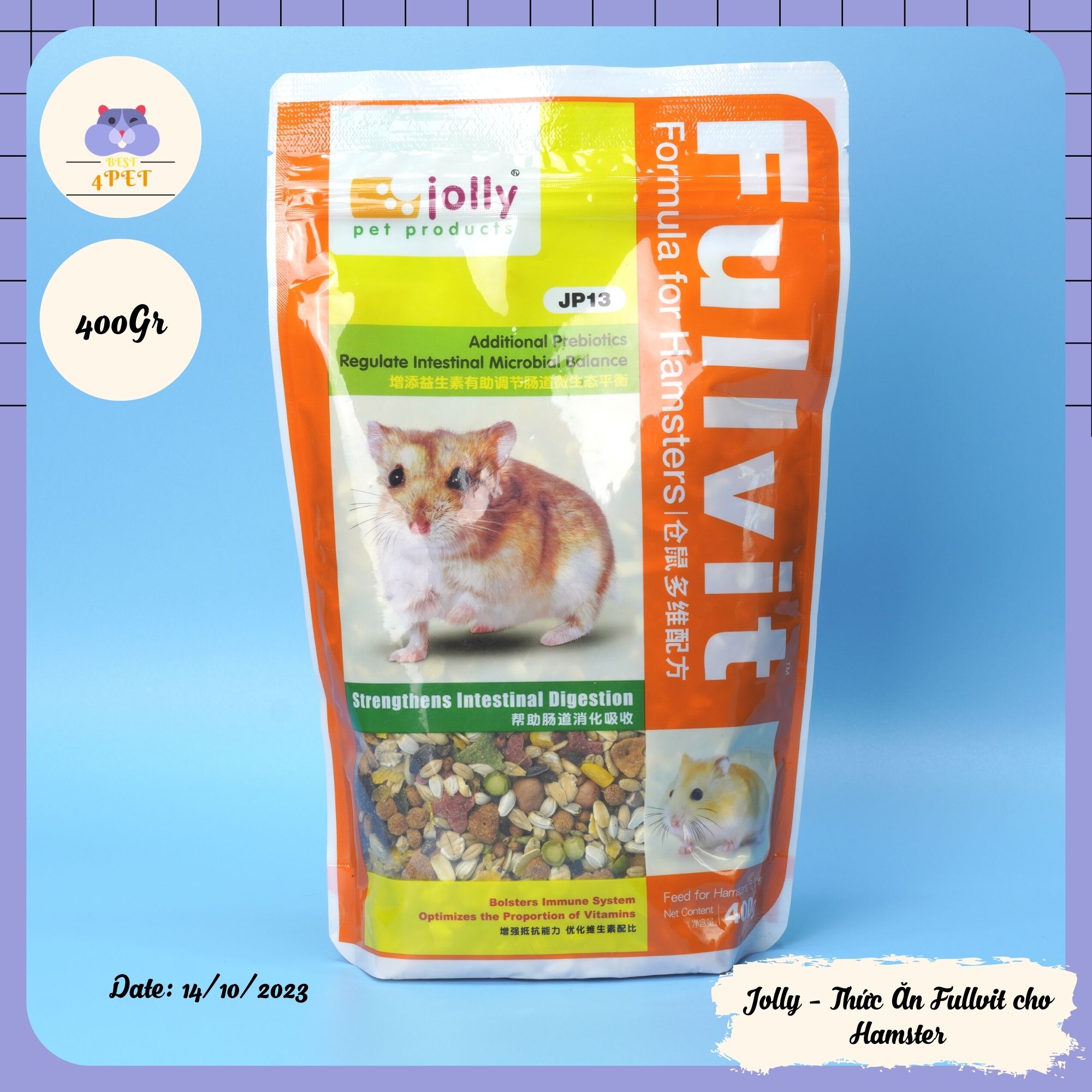 Jolly - Thức Ăn Fullvit cho Hamster