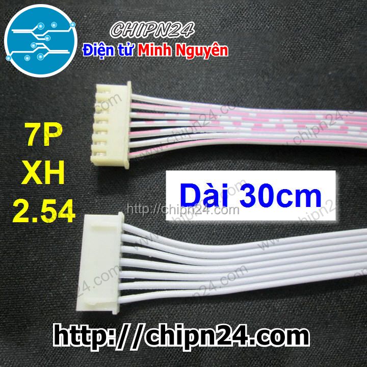 Dây bẹ 7p 30cm xh2.54mm
