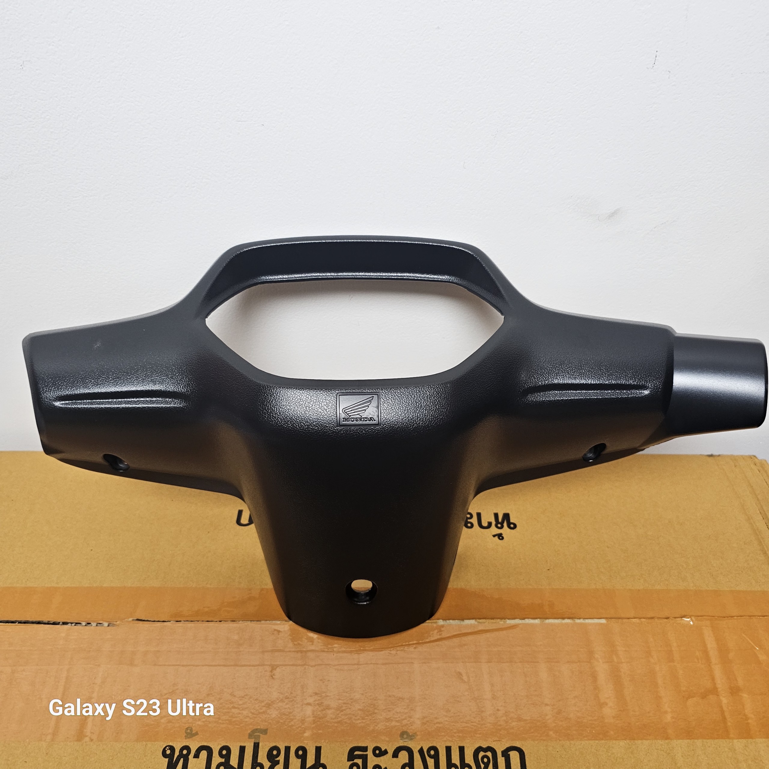 Ốp đầu, bợ sau xe wave thái 110 màu đen nhám cho ae