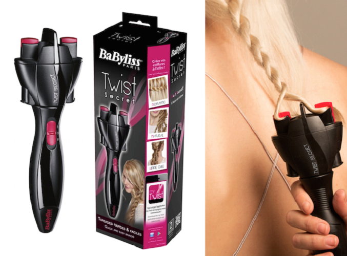 Máy thắt bím tóc tết tóc Babyliss