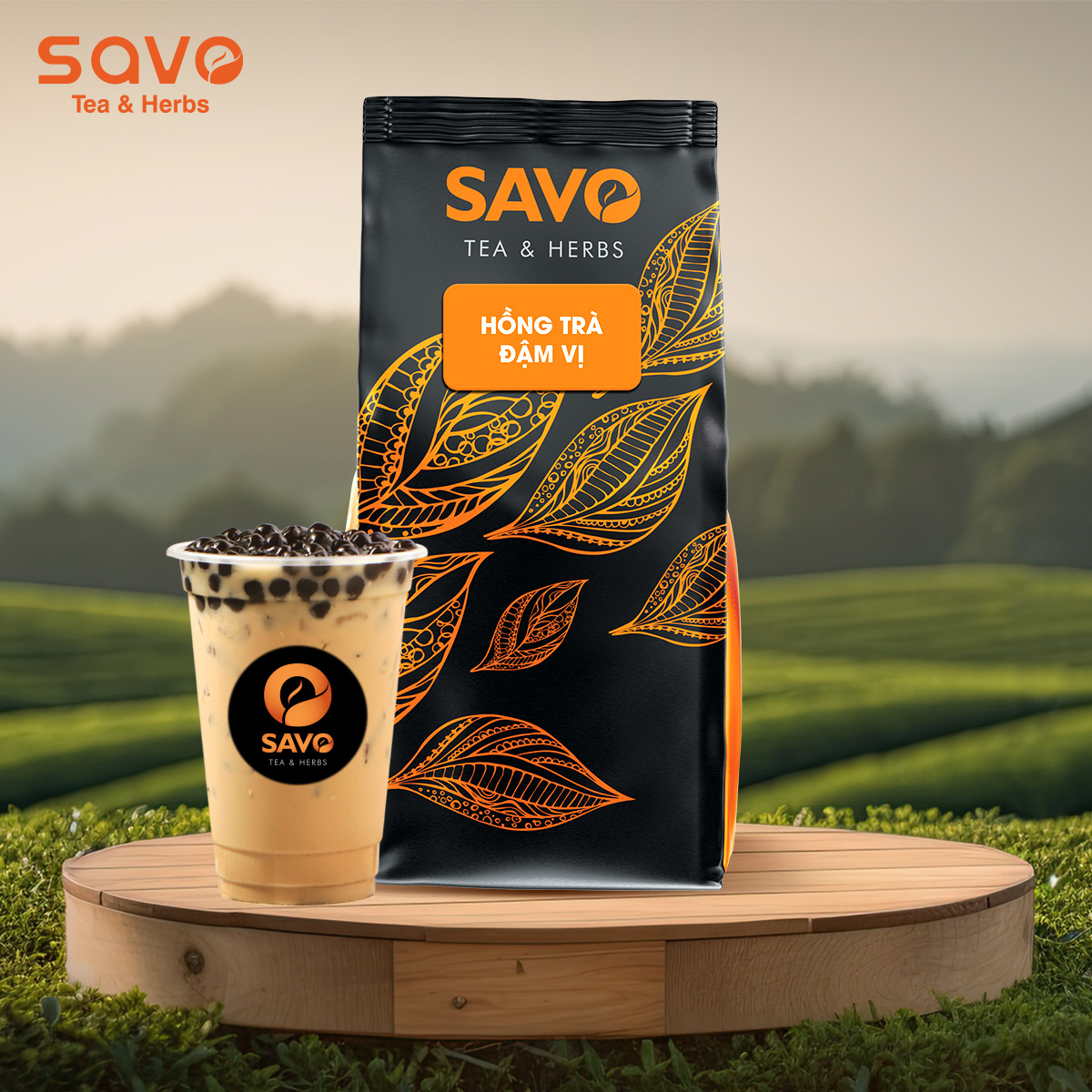 [HCM]Trà SAVO Hồng Trà "Đậm Vị" - Túi 500gr