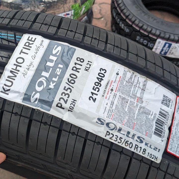 Lốp ô tô 235/60r18 kumho kl21
