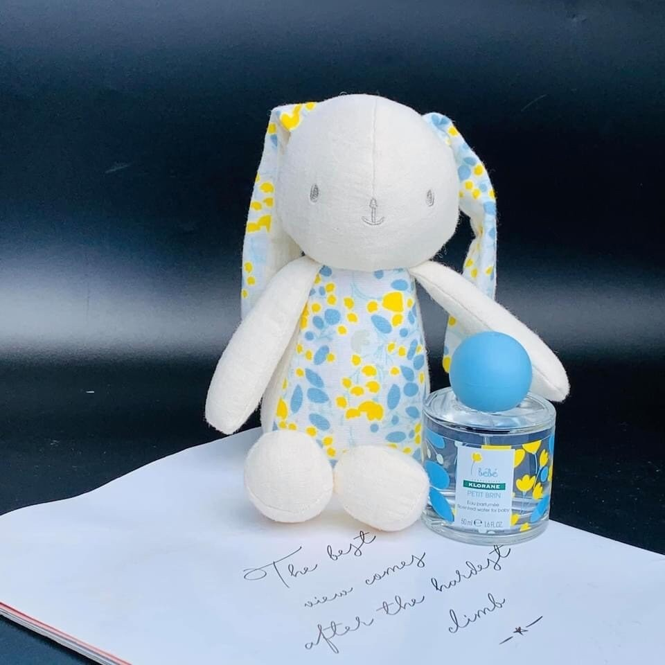 Nước hoa cho bé Klorane Bébé Petit Brin 50ml (tặng kèm thỏ bông)