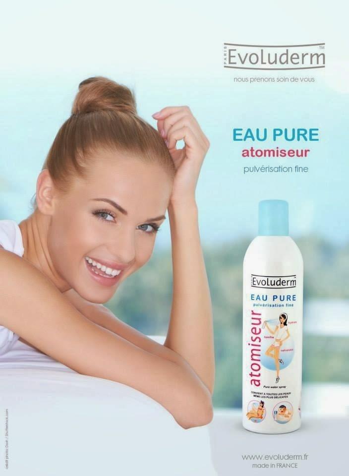 [HCM][Size 150ml- 400ml] Xịt khoáng dưỡng da Evoluderm Atomiseur Eau Pure