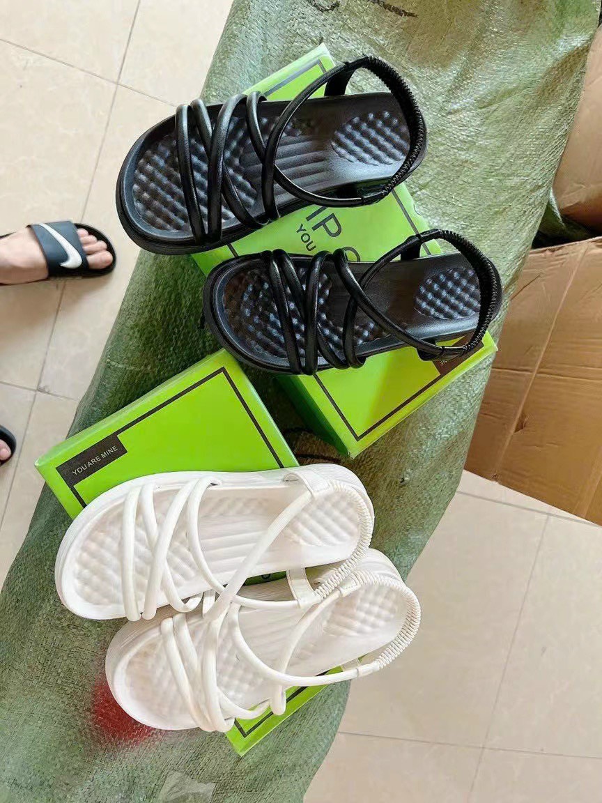 Dép sandan dây đan chéo mẫu mới QUẢNG CHÂU (Fullbox)
