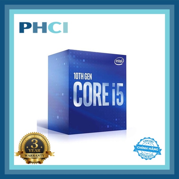 CPU Intel Core i5 10400 (2.9GHz Turbo Up To 4.3GHz, 6 nhân 12 luồng, 12MB Cache, Coffee Lake) Full Box