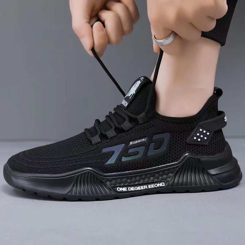 Giày nam sneaker thể thao vải thoáng khí One 73D ( có 2 màu )