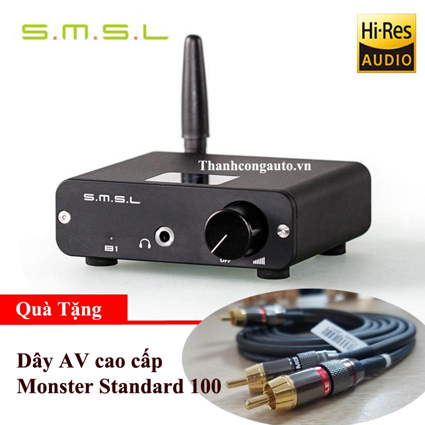 SMSL Audio B1 - Dac Bluetooth 4.2 & NFC, aptX. _ Tặng ngay 299k