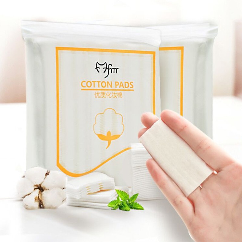 Combo 2 Túi Bông Tẩy Trang 3 Lớp Cotton Pads Túi 222 Miếng