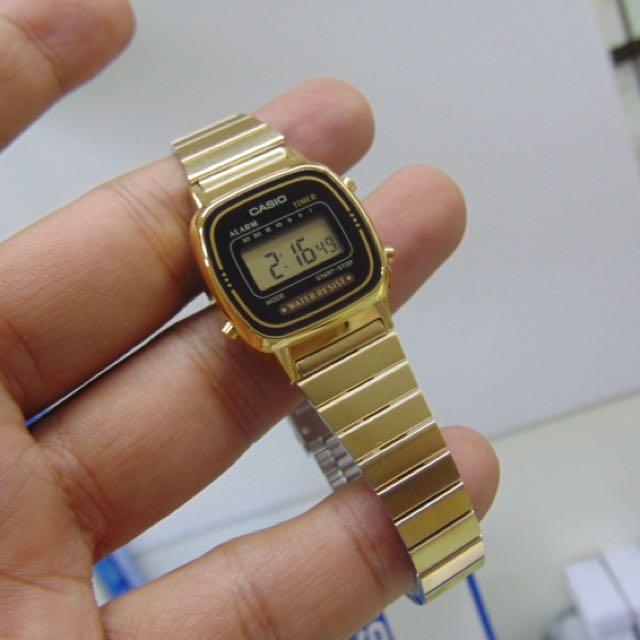 Đồng hồ nữ Casio Anh Khuê LA670WGA-1DF