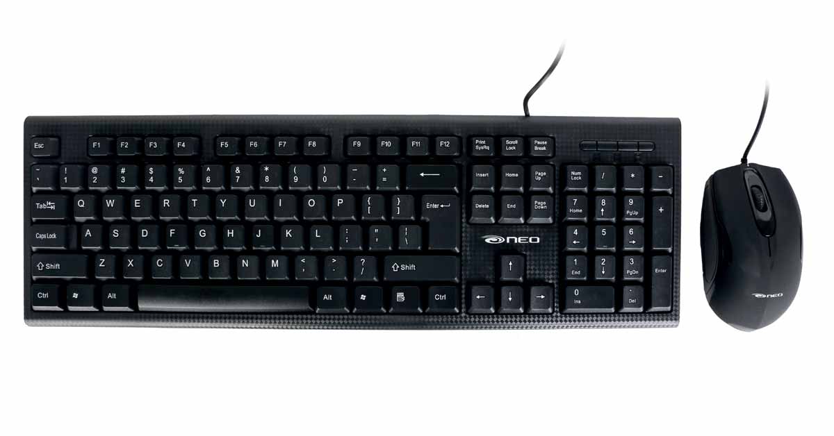[HCM]Bộ Bàn Phím Chuột Có Dây Neo
