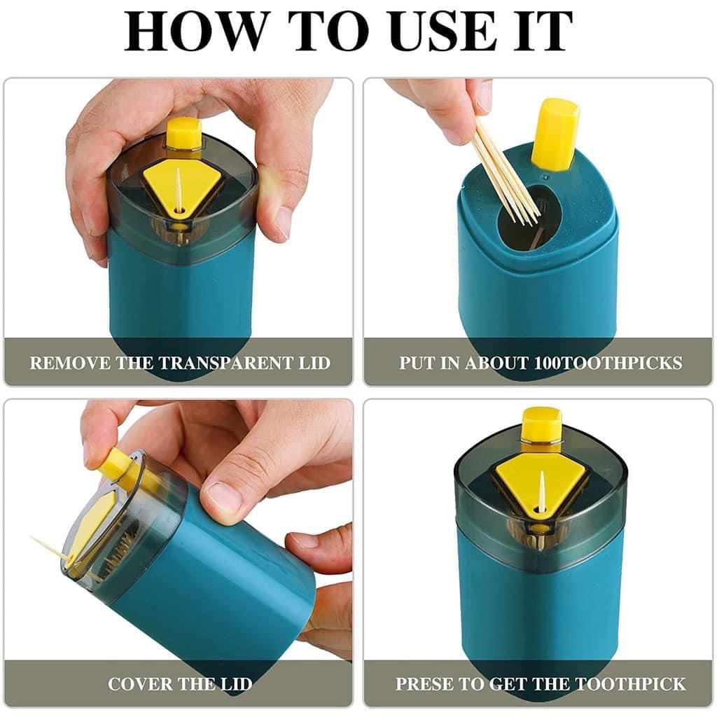 Hộp Đựng Tăm Xỉa Răng Thông Minh