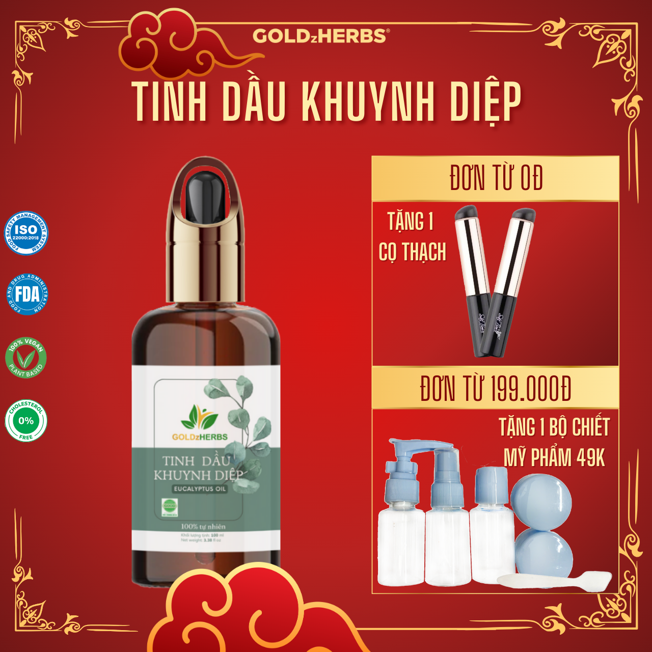 Tinh Dầu Khuynh Diệp Goldzherbs