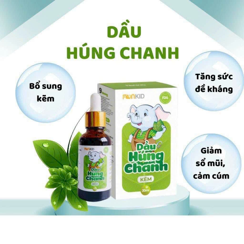 Dầu húng chanh kẽm Faneco 30ml