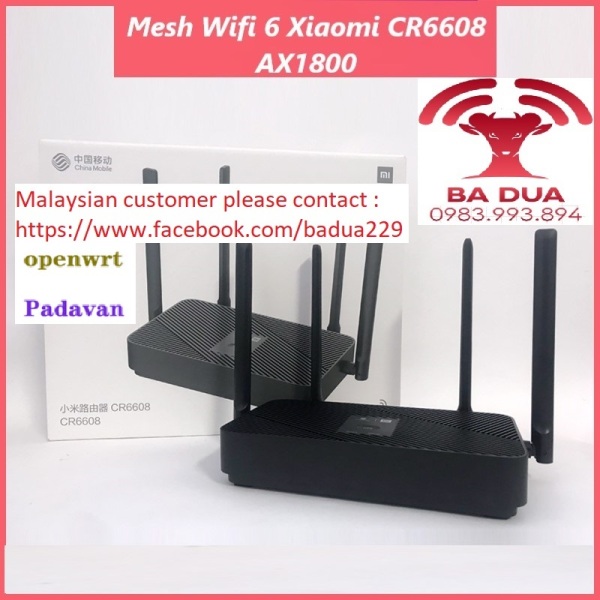 Bảng giá Bộ Phát Wifi Mesh Wifi 6 Xiaomi CR6608 AX1800 Phong Vũ
