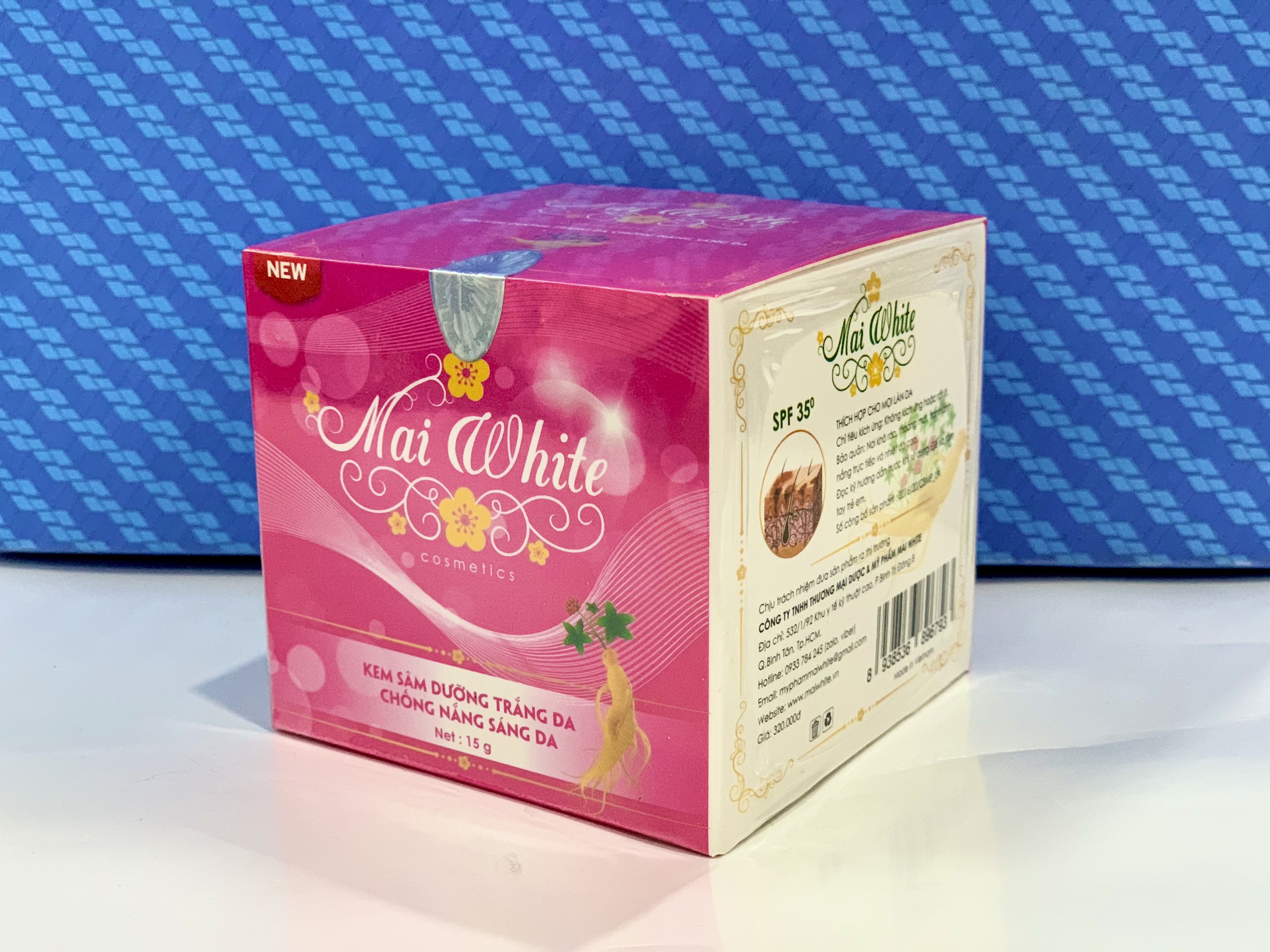 KEM SÂM MAI WHITE DƯỠNG TRẮNG DA
