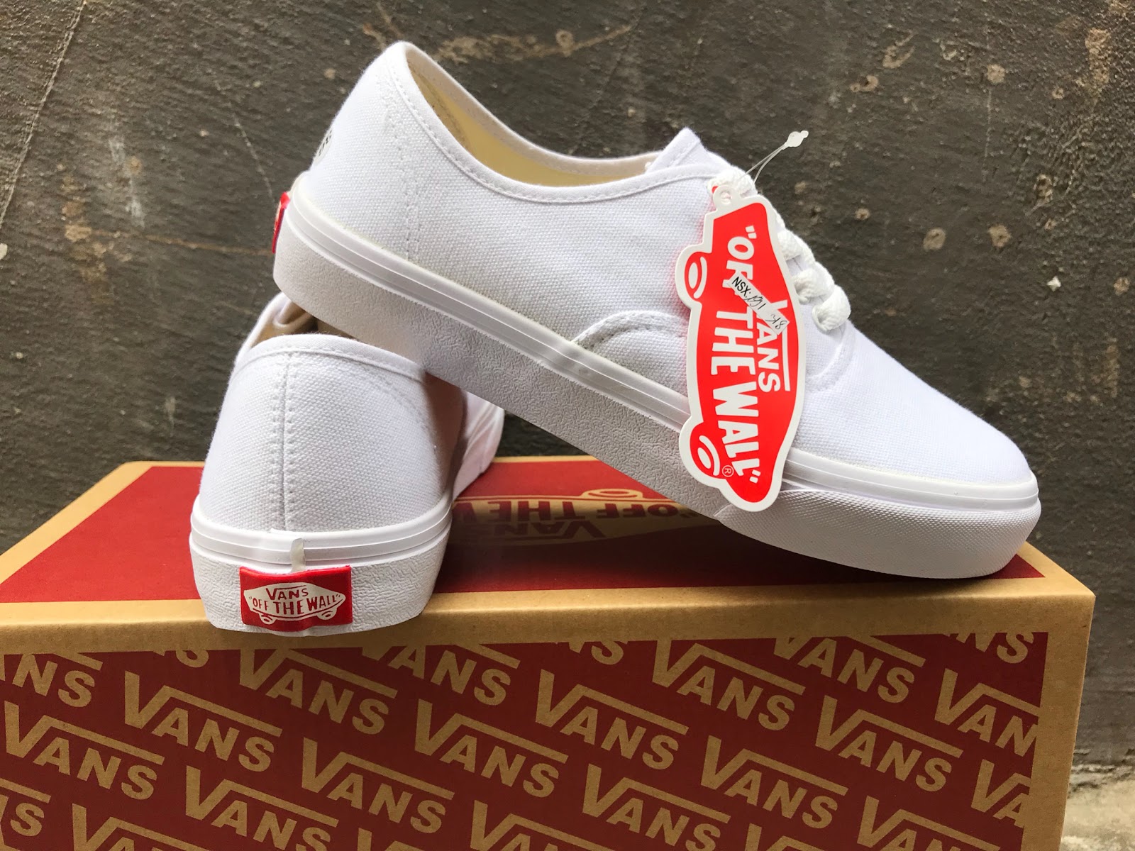 Giày Vans Classic màu trắng (All White)[FULL BOX]