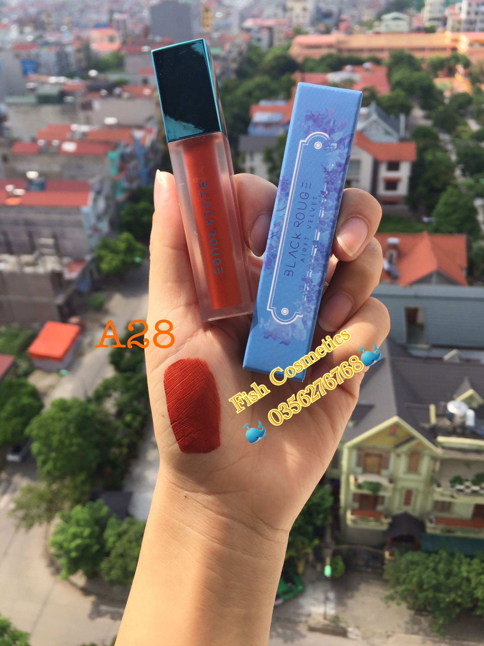 (Có Quà Tặng) Son Black Rouge Ver 6 Handmade Đẹp Lì