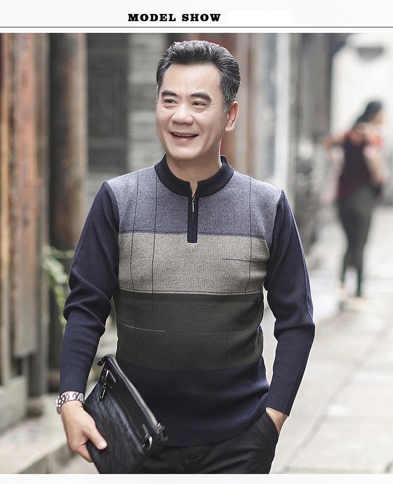 Áo len cho người già