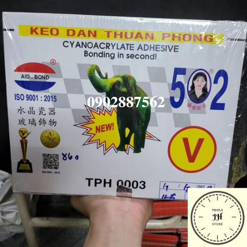kéo dán sắt 502 thuận phong chai nhỏ 10ml
