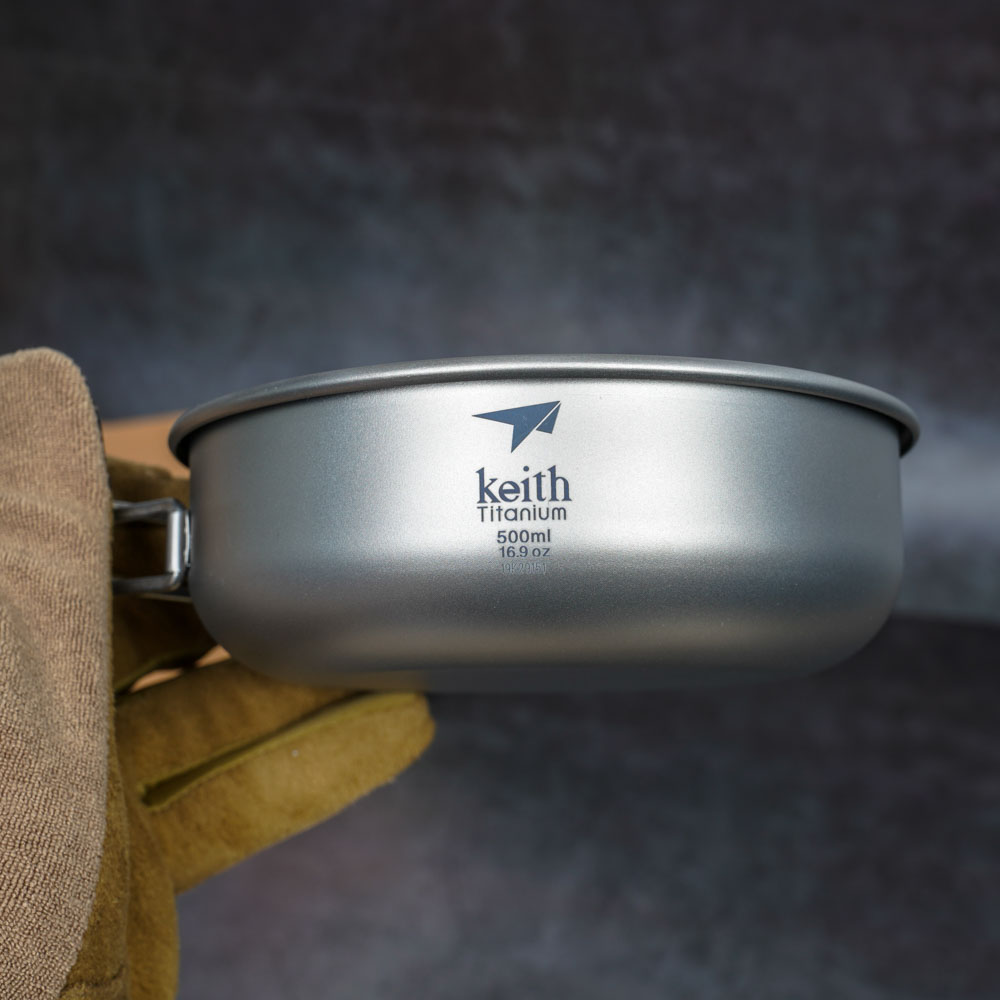 [HCM]Chén ăn 500ml Titanium Keith Ti5325 có tay cầm