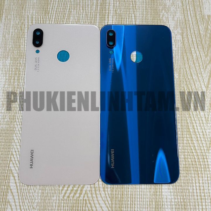 Nắp lưng kính Huawei Nova 3E liền camera