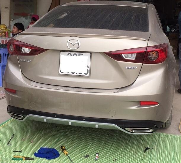 Lippo, ốp pô,  líp pô mazda 3 2014, 2015, 2016, 2017, 2018, 2019