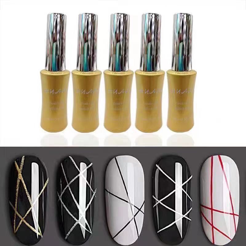 Cọ nét sơn siêu mảnh vẽ móng Aifer chai 12ml