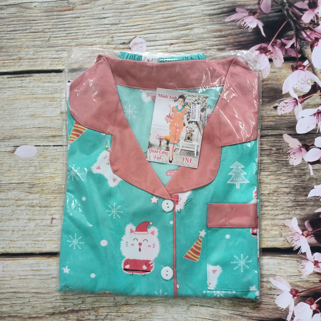 BỘ LỬNG PIJAMA VẢI LỤA SIÊU MÁT MÙA HÈ
