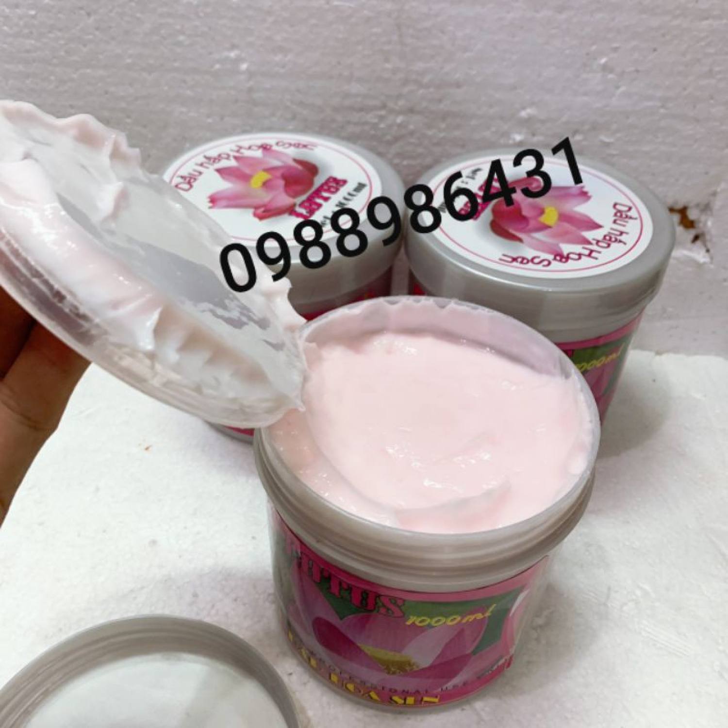 Dầu hấp tóc hoa sen 1000ml