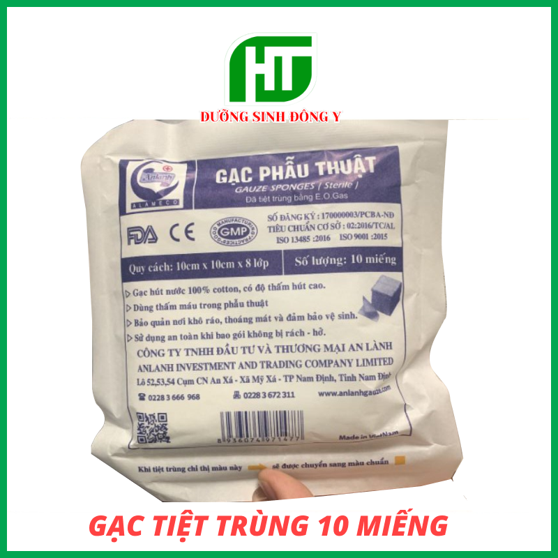 Gói gạc đắp mặt nạ dùng trong spa thẩm mỹ viện