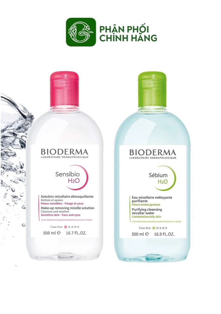 Nước Tẩy Trang Bioderma Solution Micellaire 500ml
