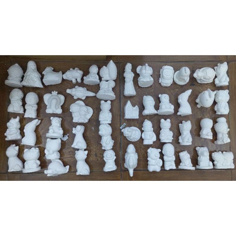Tượng Thạch Cao Tô Màu Cho Bé 9-15Cm