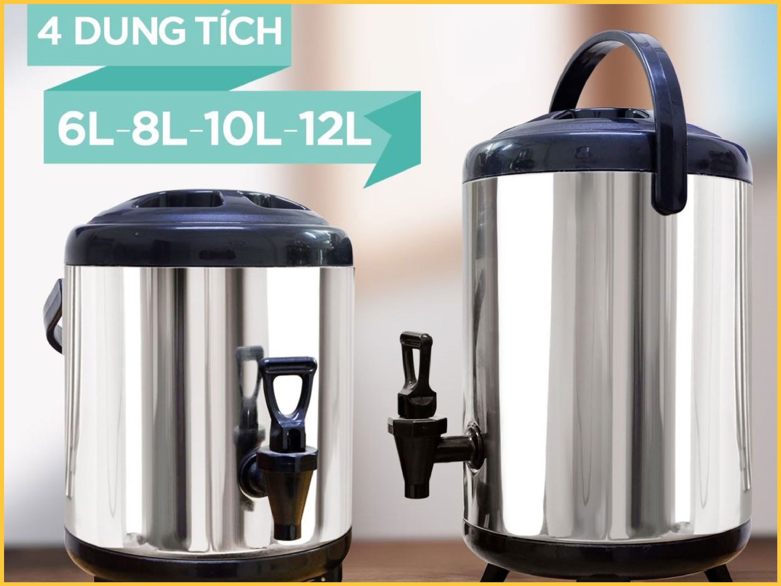 BÌNH Ủ GIỮ NHIỆT TRÀ 8L