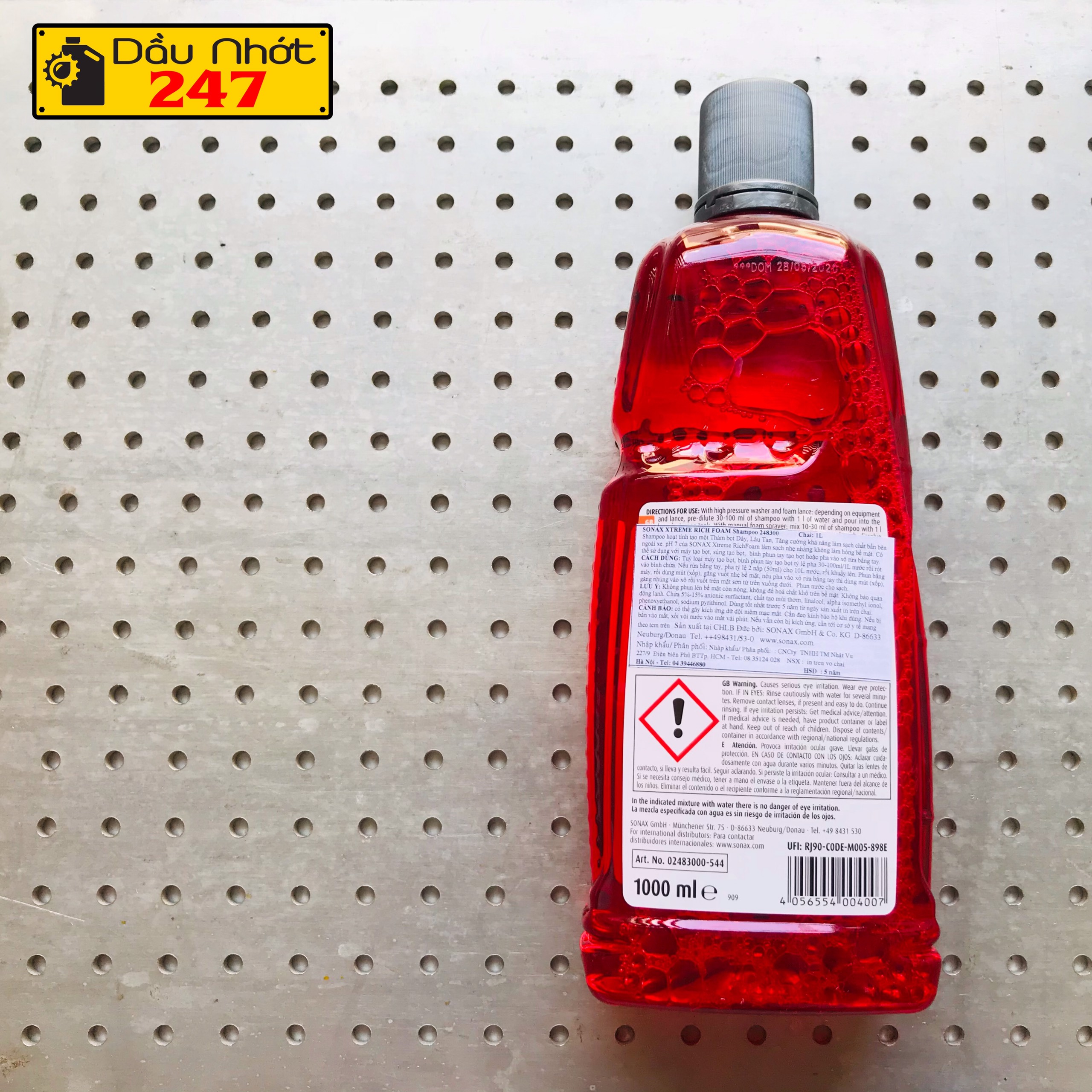 Nước rửa xe Sonax Extreme Rich Foam Shampoo 1L