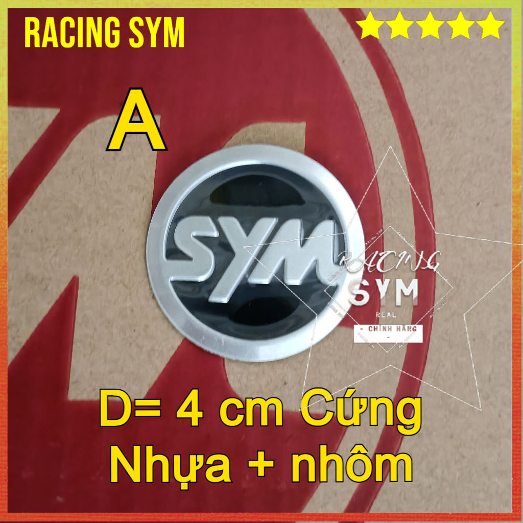 [Logo] Biểu tượng xe SYM 50cc chính hãng SYM