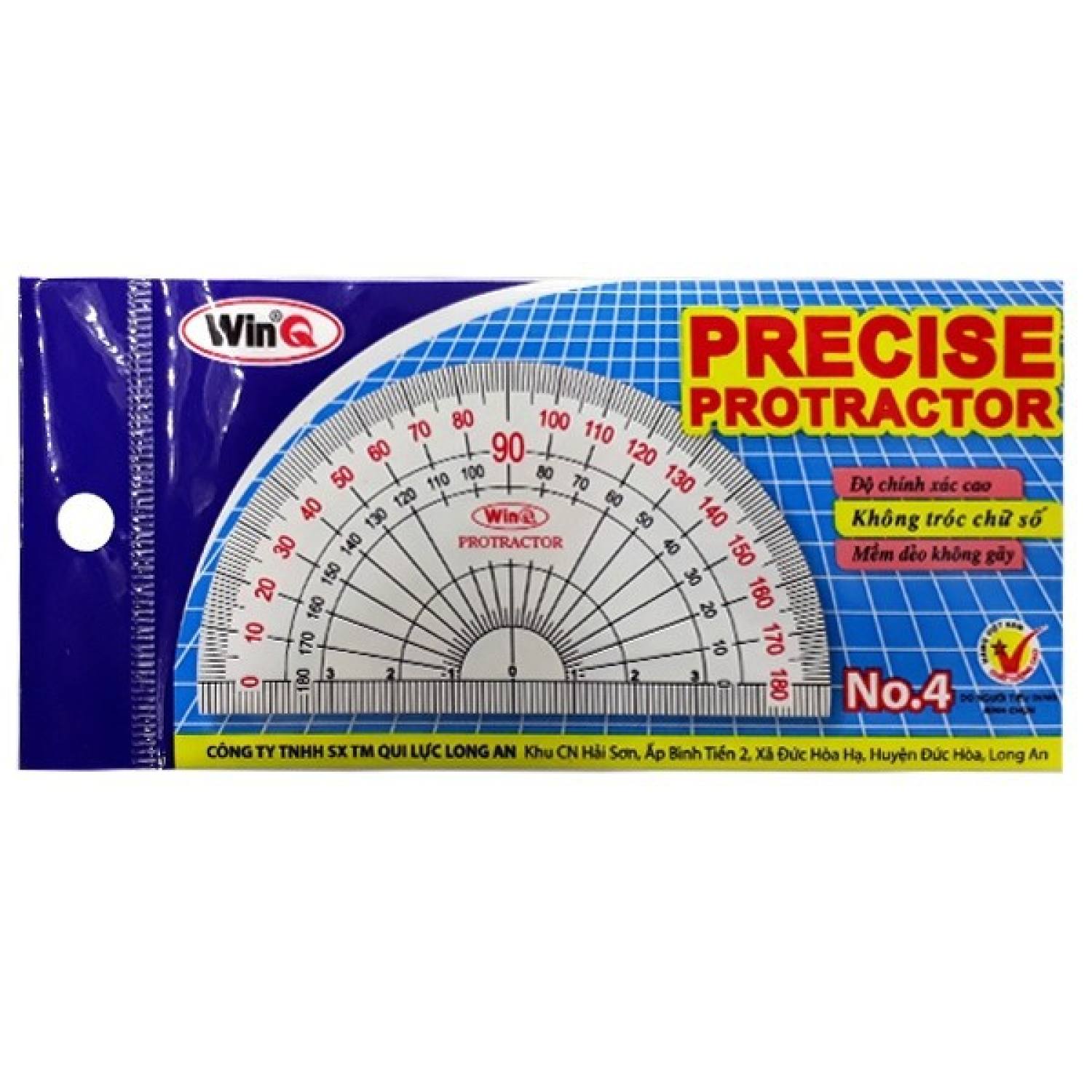 Thước Đo Độ WinQ - No4 ̣- 1 cai