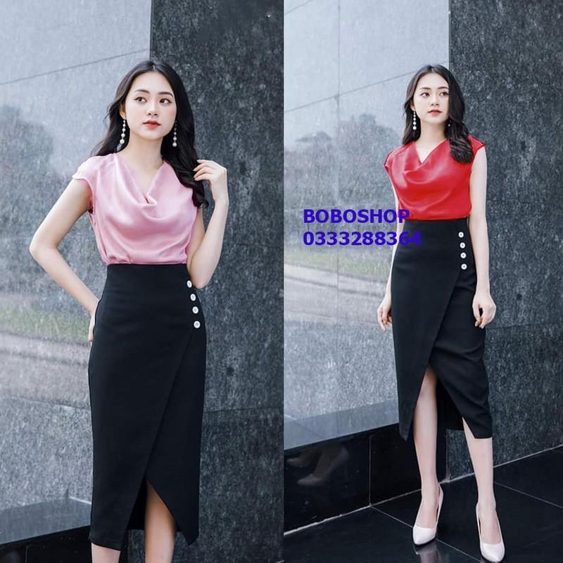 [HCM]ÁO CỔ ĐỔ SIÊU HOT NANA