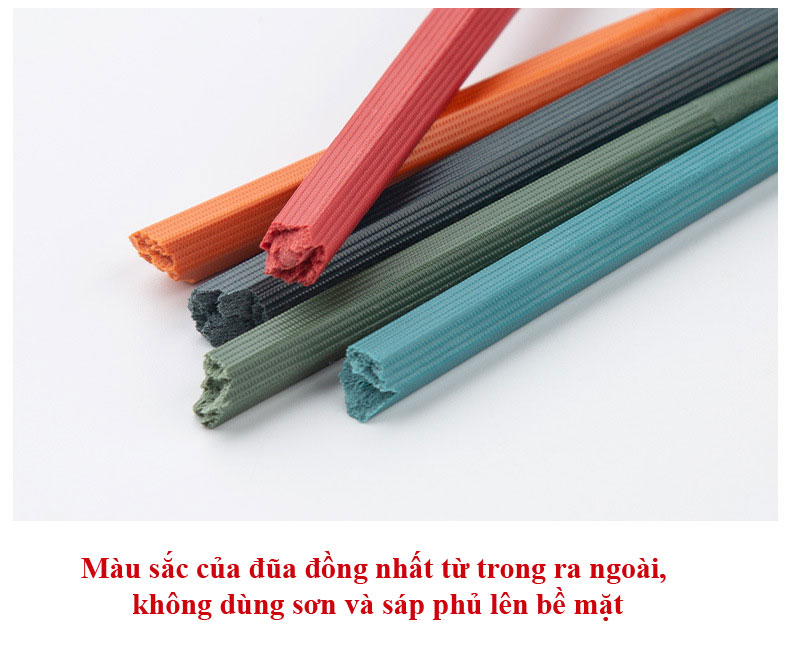 Đũa ăn NHẬT BẢN kháng khuẩn nhiều màu